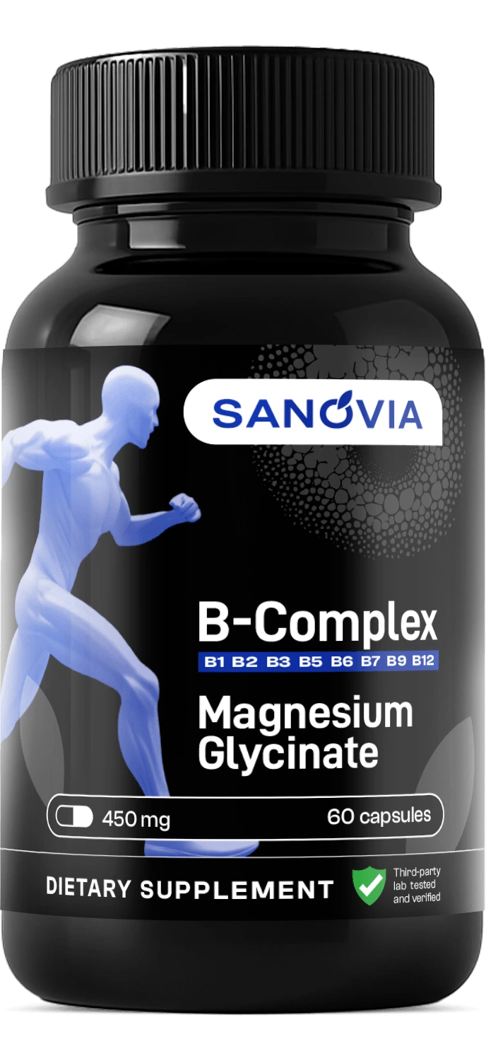 B-Complex & Magnesium Glycinate 450mg